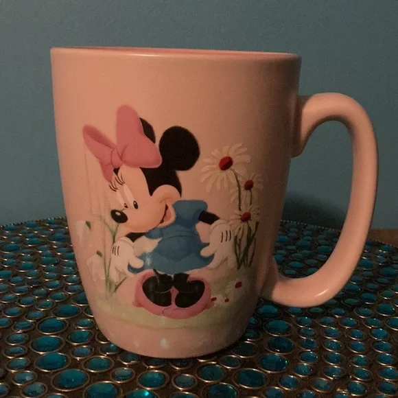 Disney Mickey and Minnie Mouse Mug Trio - Black, Light Blue, Pink - Picture 9 of 12